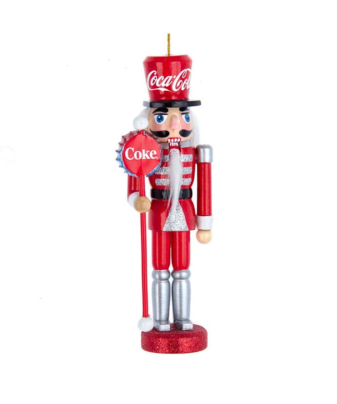 6“ Coca-Cola® Nutcracker Ornament