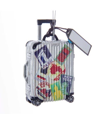Travel Luggage Ornament For Personalization