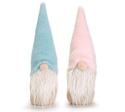 PINK AND BLUE PASTEL HAT GNOMES