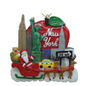 New York Big Apple Christmas Ornament