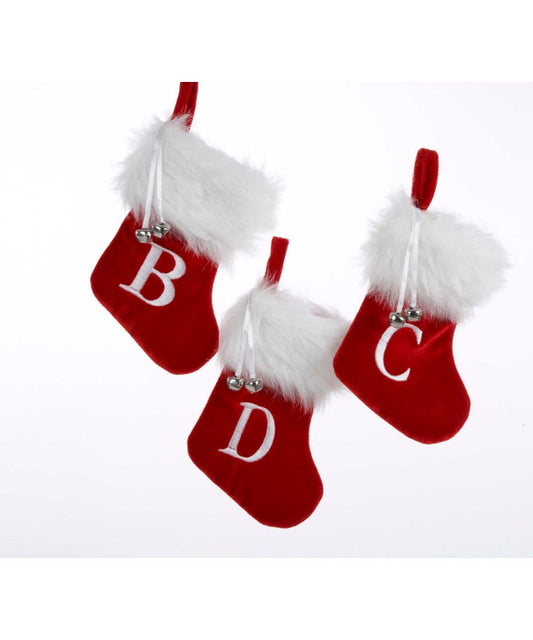 Monogrammed Miniature Stocking
