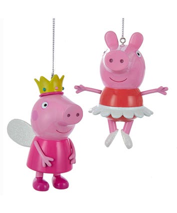 Peppa Pig™ Ballerina Princess Ornaments, 2 Assorted