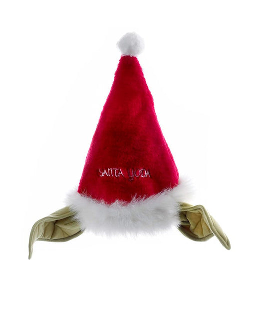Star Wars™ Plush Yoda Santa Hat With Bendable Ears