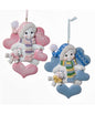 "Baby's 1st Christmas" Snowman Ornaments For Personalization