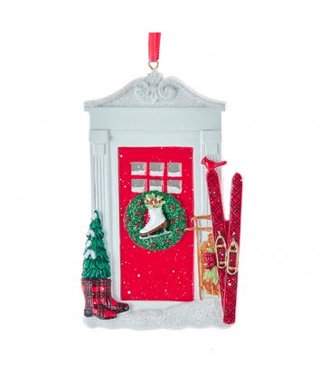 Home Christmas Door Ornament For Personalization